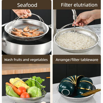 Stoommand - CookMesh - Roestvrijstaal - Inklapbaar Design