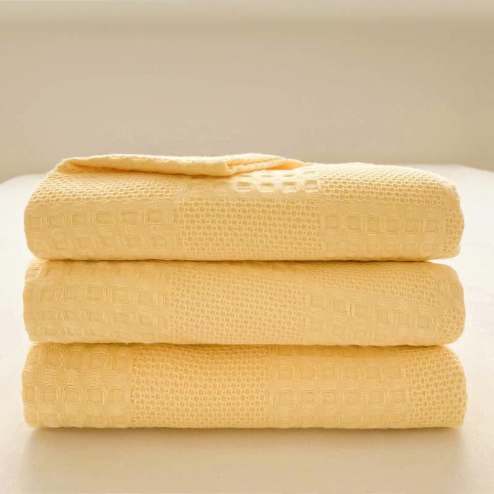 Deken - SoftWeave - Wafelstructuur - Gezellig Comfort