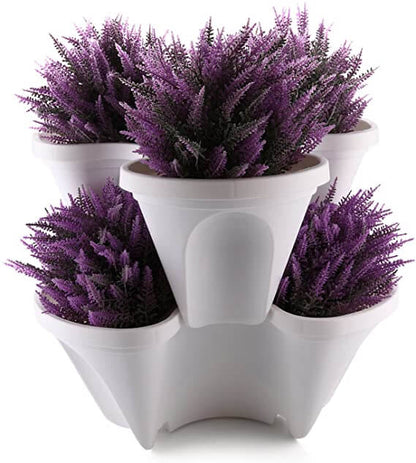 Stapelbare Plantenpotten - Verdura - Ruimtebesparende Tuinoplossing - Verticaal Plantsysteem