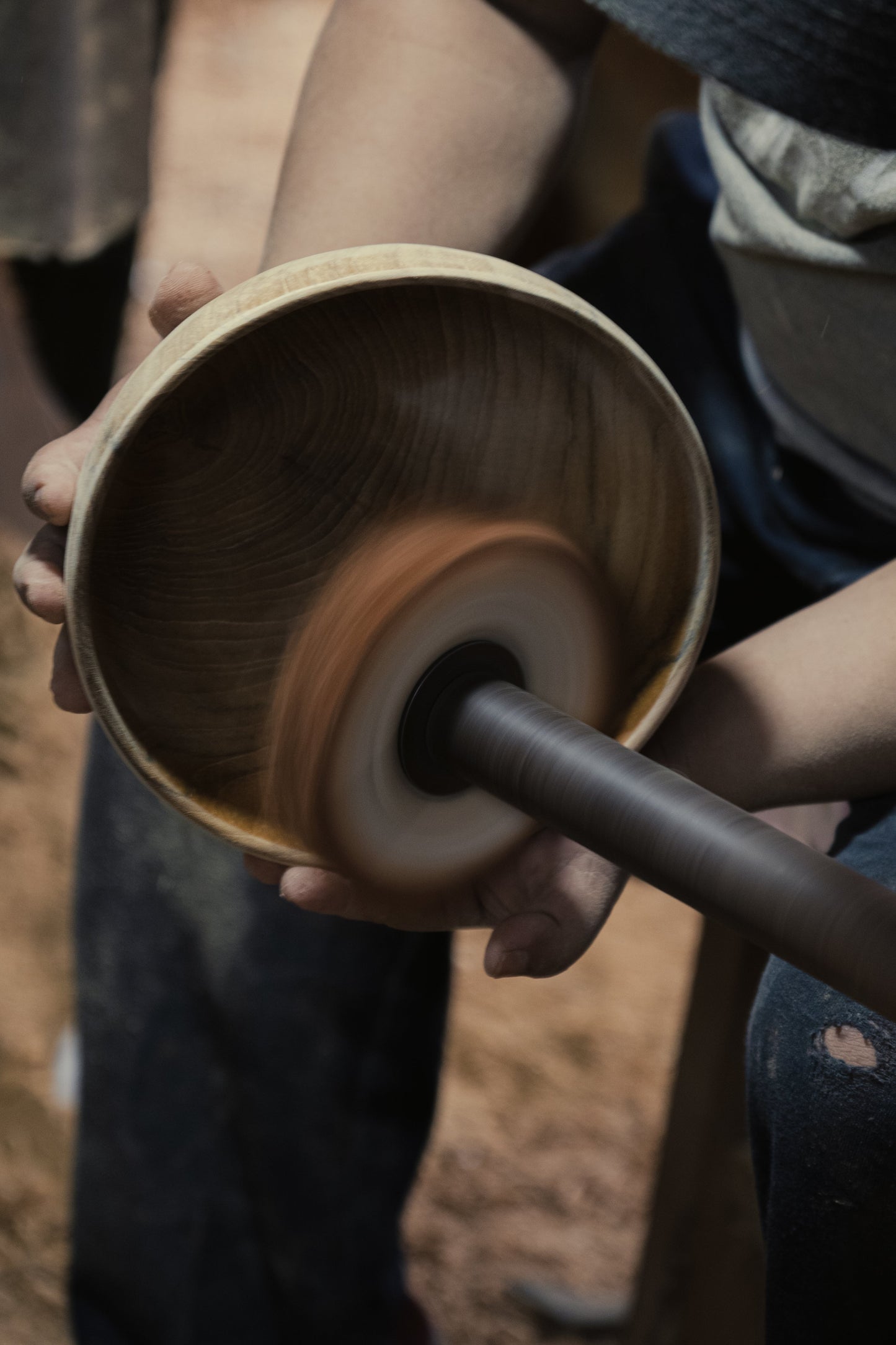 Teak Kom Set - WoodCraft - Handgemaakt Ontwerp - Nesting Stijl