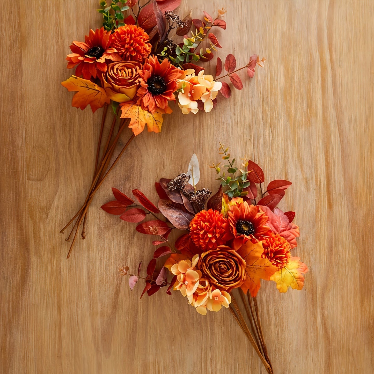 Kunstbloemenboeket - FloralArt - Vintage Design - Elegante Arrangement