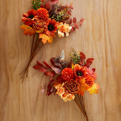 Kunstbloemenboeket - FloralArt - Vintage Design - Elegante Arrangement