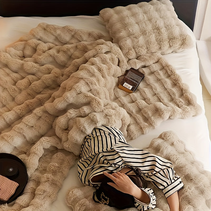 Nepbont Deken - VeluLux - Zachte Touch - Gezellige Warmte