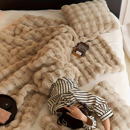 Nepbont Deken - VeluLux - Zachte Touch - Gezellige Warmte