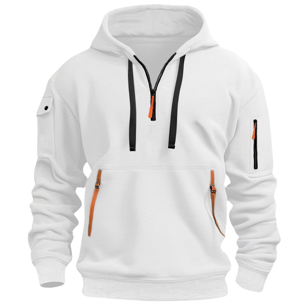 Hoodie - UrbanFlex - Multi-Pocket Ontwerp - Casual Comfort