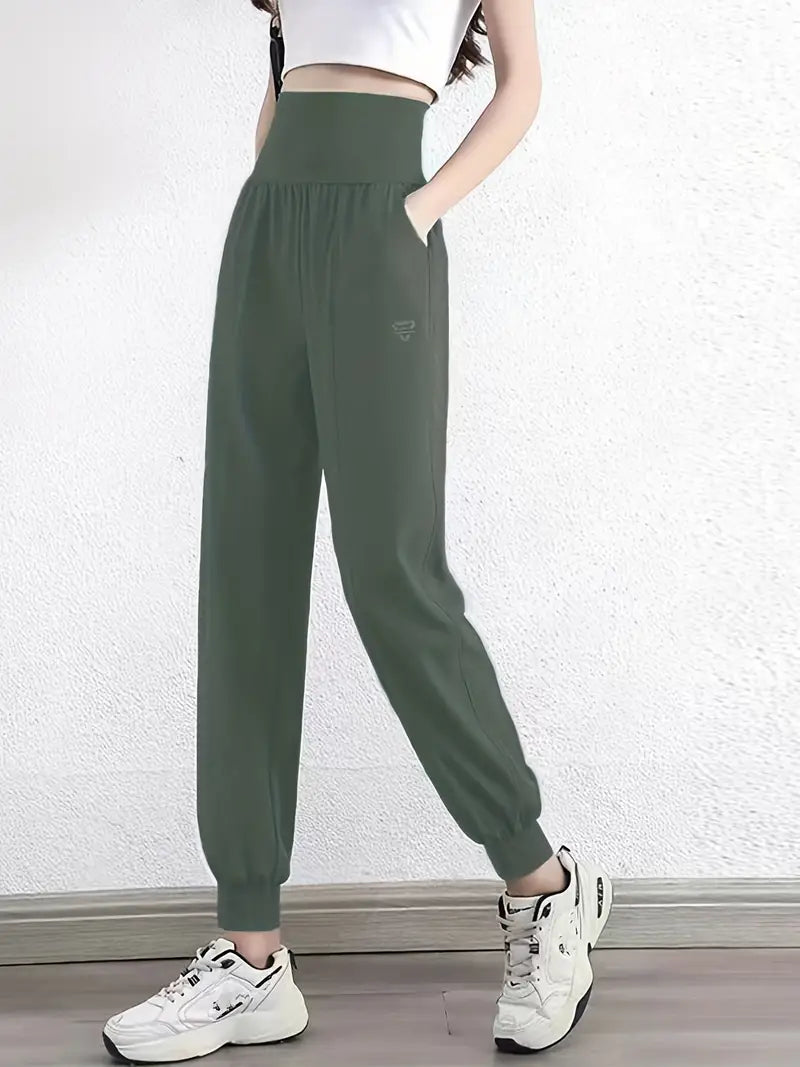 Hardloopbroek - FlexiFit - Hoge Taille - Sneldrogend Sportkleding