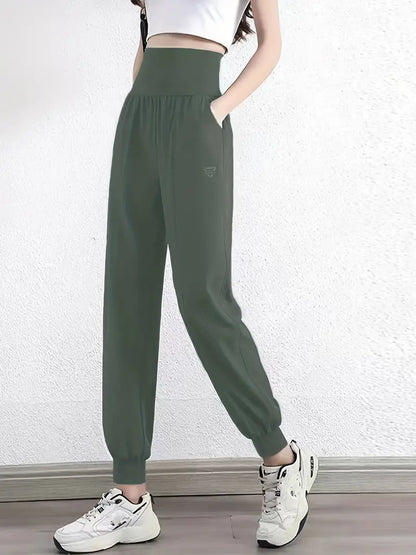 Hardloopbroek - FlexiFit - Hoge Taille - Sneldrogend Sportkleding