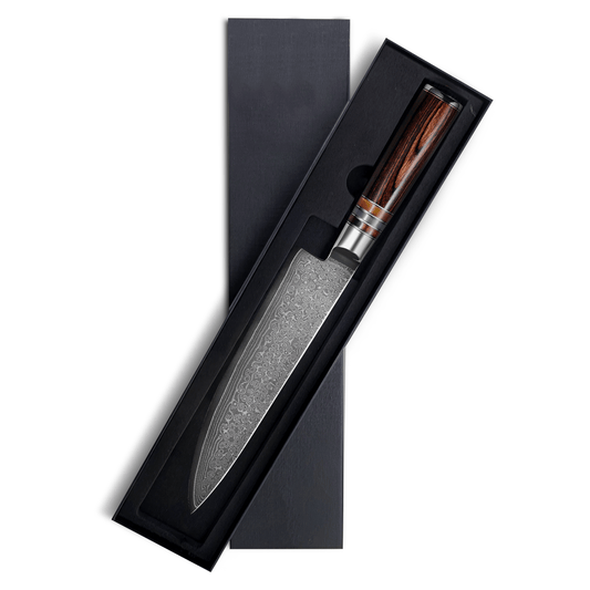 Koksmes - BladeMaster - Damascusstaal - Ergonomisch Handvat