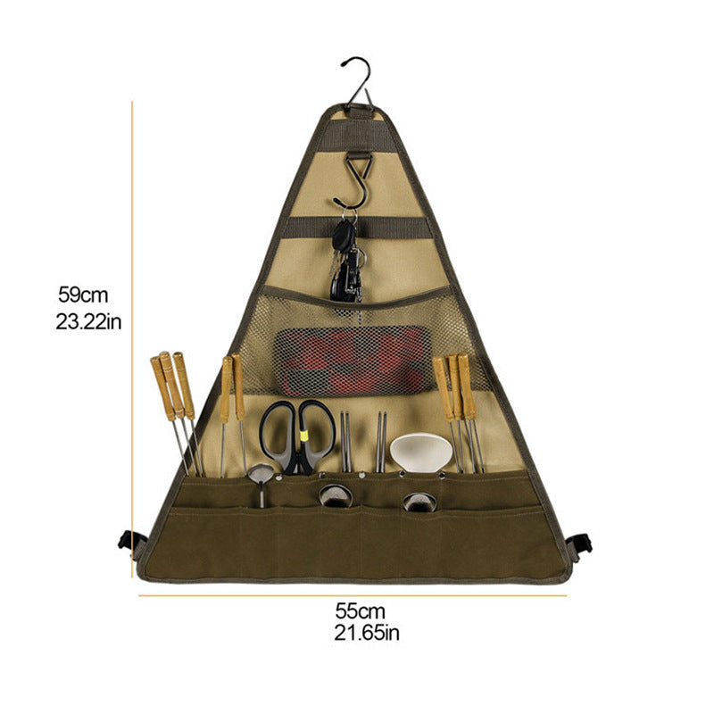 Hangkast Organizer - GearMate - Picknickopslag - Buiten Kamperen