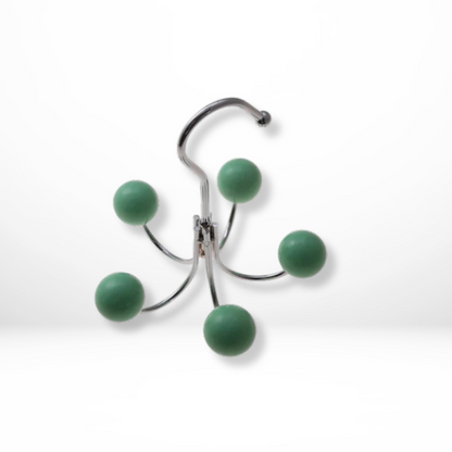 Muurkapstok Haak - Spinlure - Houten Draaibaar Rek - Kleurrijke Halhanger