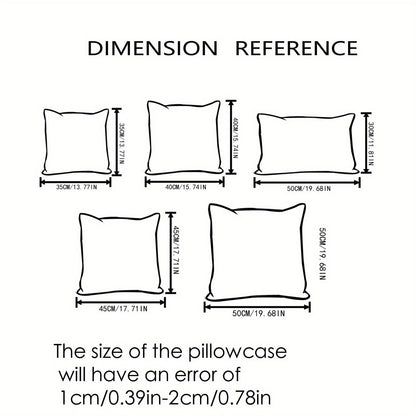 Kussenhoes - CozyNest - Decoratief Ontwerp - Zachte Stof