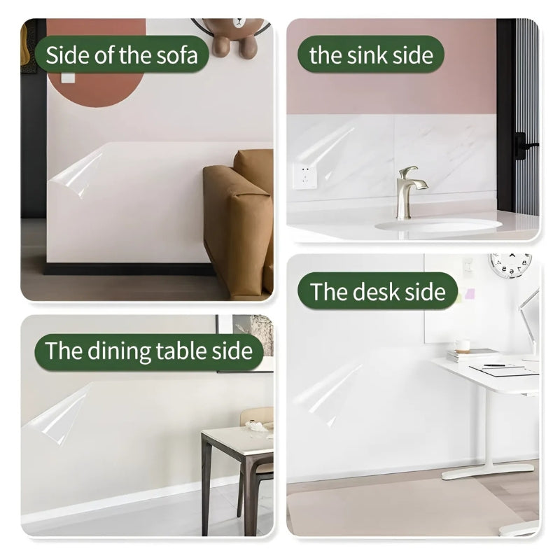 Muur Beschermfolie - SafeGuard - Krasbestendig - Electrostatistische Absorptie