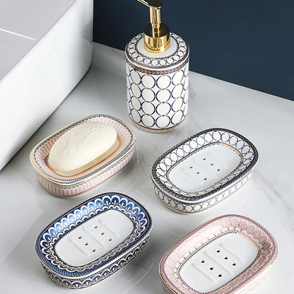 Zeepbakje - DecoLux - Keramisch Design - Tijdloze Art Deco