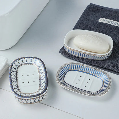 Zeepbakje - DecoLux - Keramisch Design - Tijdloze Art Deco