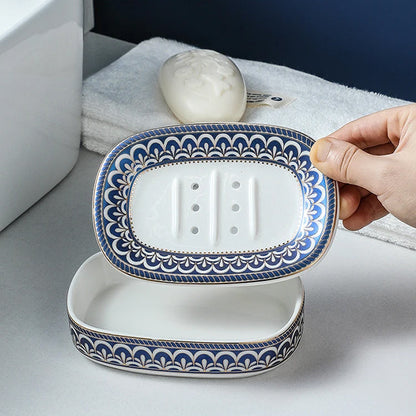 Zeepbakje - DecoLux - Keramisch Design - Tijdloze Art Deco