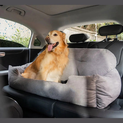 Luxe Honden Autobed - CozyRide - Pluche Comfort - Veilige Ontwerp