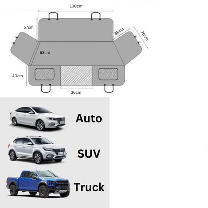 Auto Hondendeken - FurGuard - Haarvrij Ontwerp - Waterdichte Bescherming