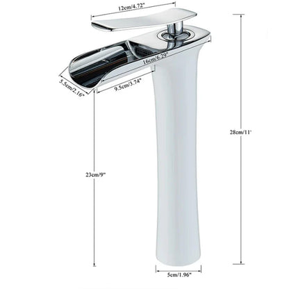 Wastafelkraan - AquaFlow - Modern Ontwerp - Watervaluitloop