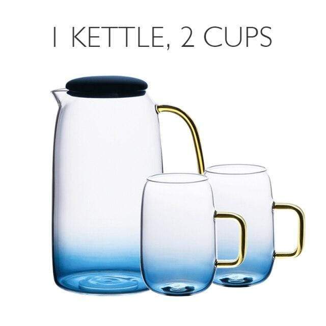 Glazenset - AquaWave - Zeeglas - Bijpassende Glazen