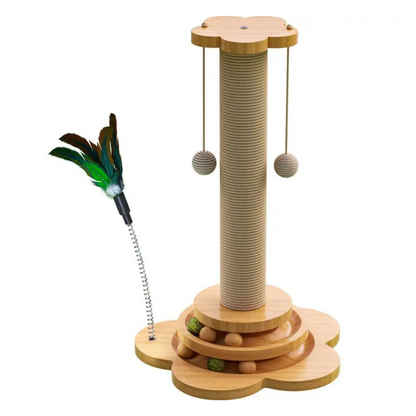 Krabpaal - PetCraft - Houten Design - Duurzaam Materiaal