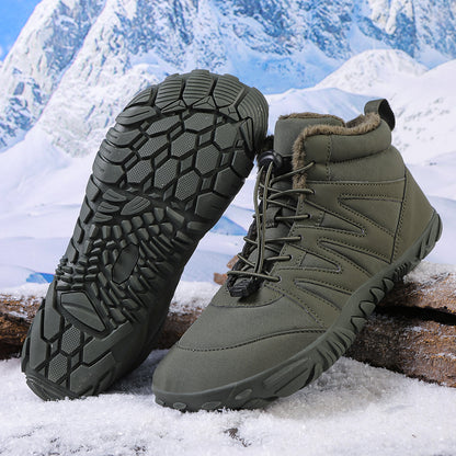 Winter Barefoot Schoenen - WarmStep - Waterdichte Comfort - Flexibele Pasvorm