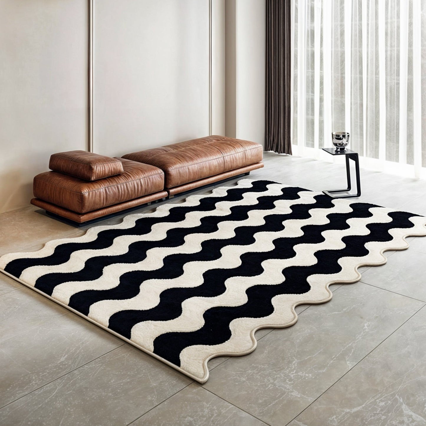 Tuin Tapijt - LuxeWeave - Stijlvol Bicolor - Duurzaam Buiten