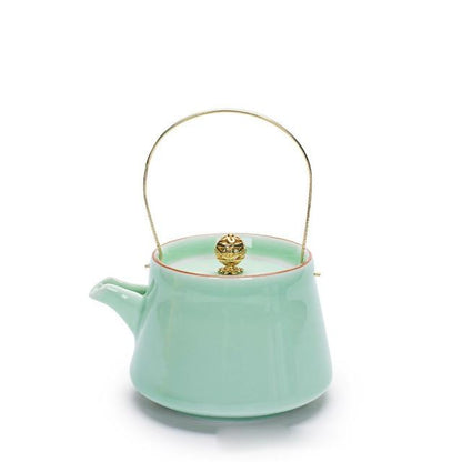 Theepot - HeritageCraft - Vintage Keramiek - Handgemaakte Design