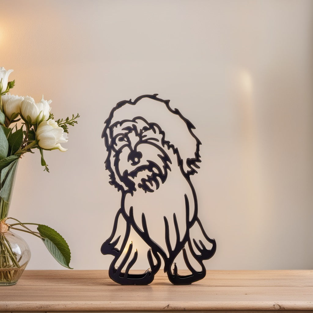 Hondensculptuur - Artistry - Abstract Design - Unieke Woondecoratie