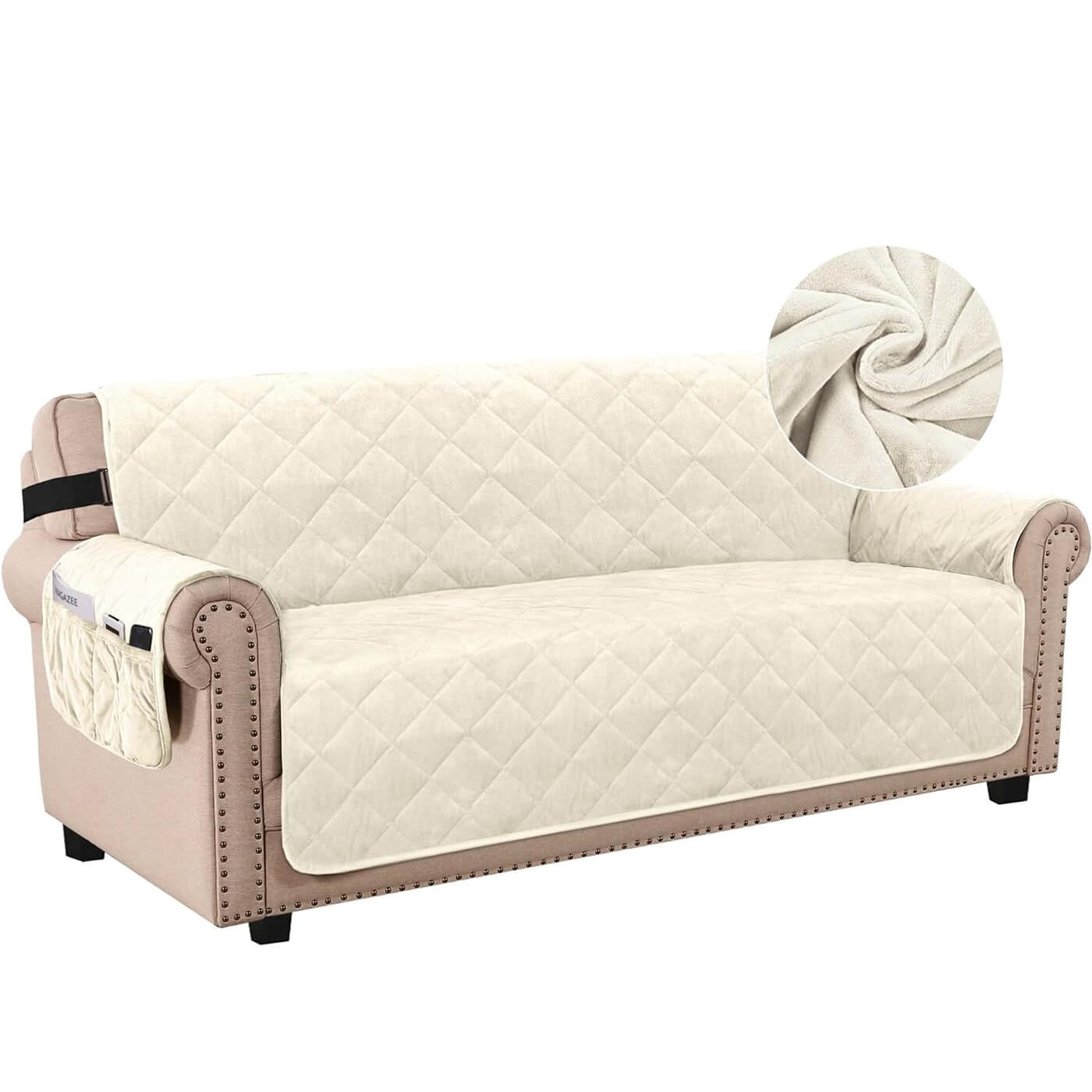 Sofa Cover - VelvetGuard - Anti-Slip Design - Wasbare Protector