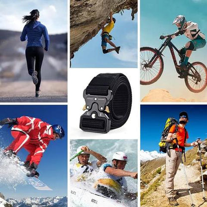 Tactische Riem - FlexiGrip - Duurzaam Nylon - Verstelbaar Comfort