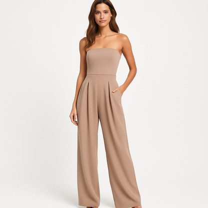 Jumpsuit - ComfortFit - Mouwloos Design - Zacht Polyester
