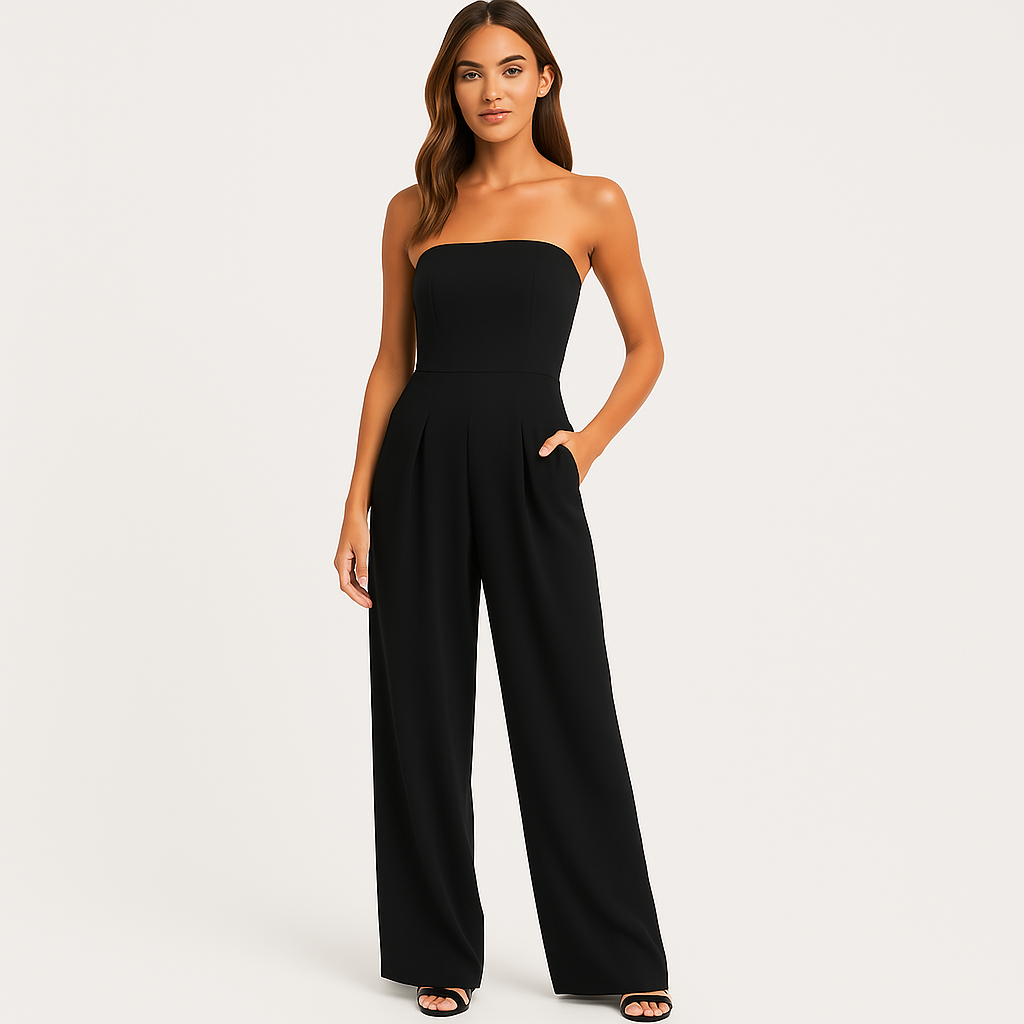 Jumpsuit - ComfortFit - Mouwloos Design - Zacht Polyester