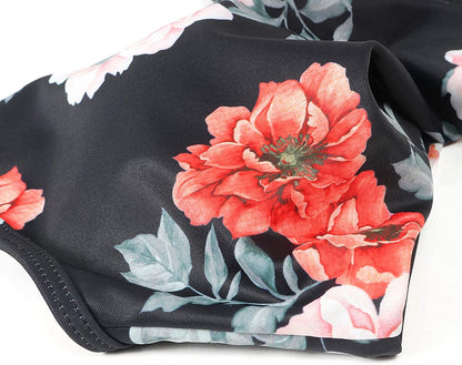 Bikiniset - SunGlow - Hoge Taille - Kleurrijk Ontwerp