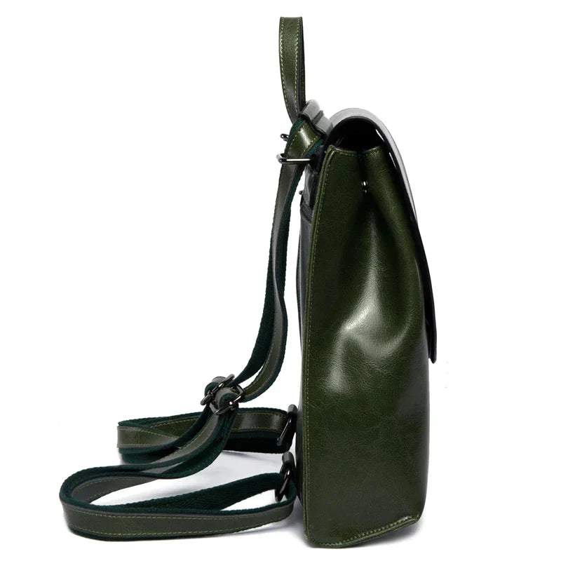 Leren Rugzak - LuxeCarry - Stijlvol Design - Veelzijdige Opslag