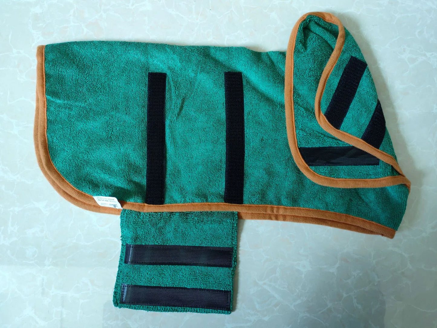 Hondenbadjas - PawsDry - Sneldrogende Stof - Verstelbare Pasvorm