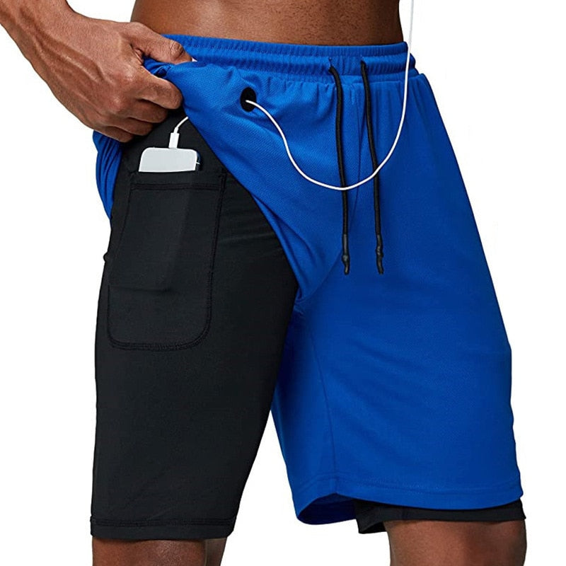 Sportshorts - FlexFit - Compressie Ondersteuning - Sneldrogend