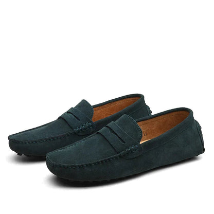 Casual Schoenen - ModeFlex - Handgemaakte Suède - Comfortabele Loafers