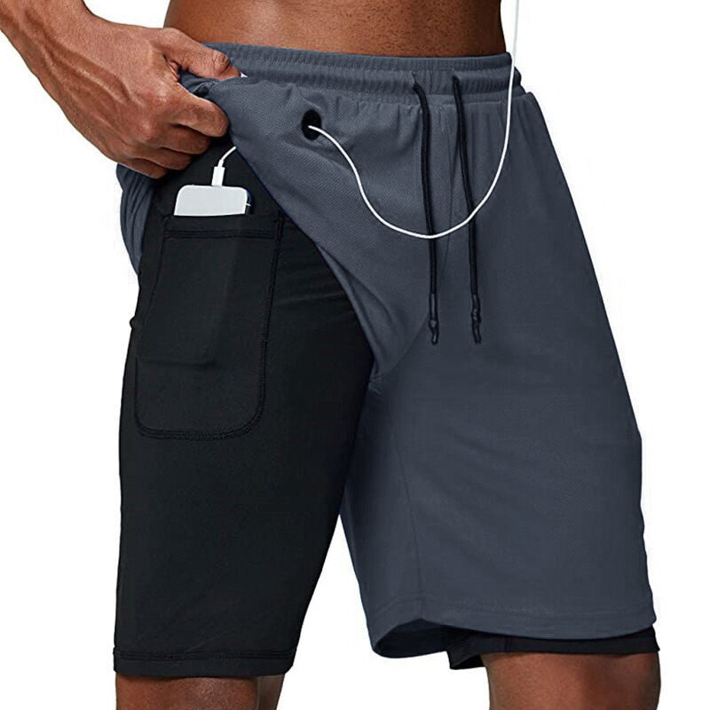 Sportshorts - FlexFit - Compressie Ondersteuning - Sneldrogend