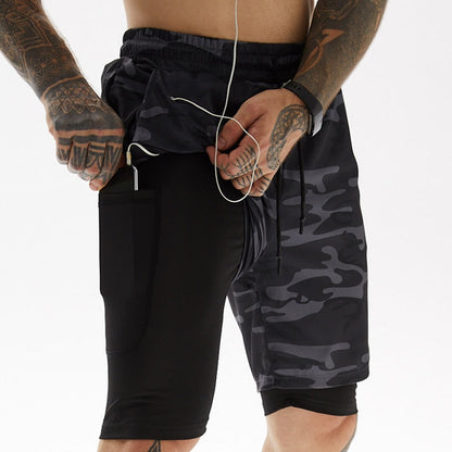 Sportshorts - FlexFit - Compressie Ondersteuning - Sneldrogend