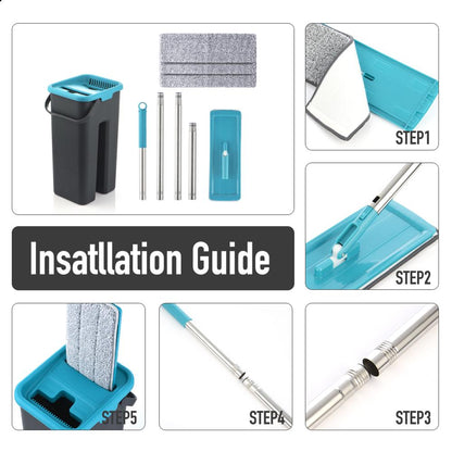 Magische Dweil - CleanMax - Zelfreinigend - Efficiënt Vloeronderhoud