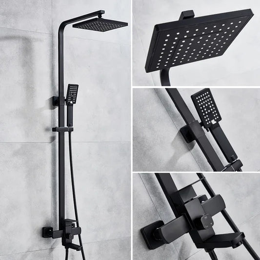 Badkamer Douche Set - AquaMax - Regenval Douche - Wandgemonteerd