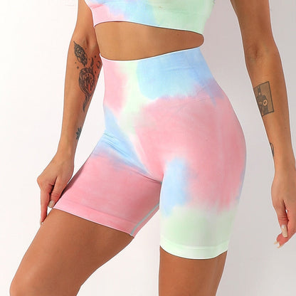 Fitnessset - FlexFit - Tie-Dye Ontwerp - Comfortabele Loungewear