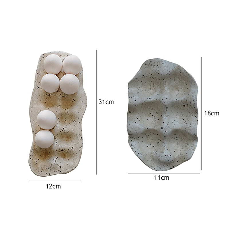 Eierrek - NordicCraft - Harsmateriaal - Creatieve Keuken Organizer