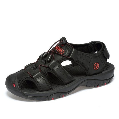 Heren Sandalen - Luxura - Echt Leren - Comfortabele Pasvorm
