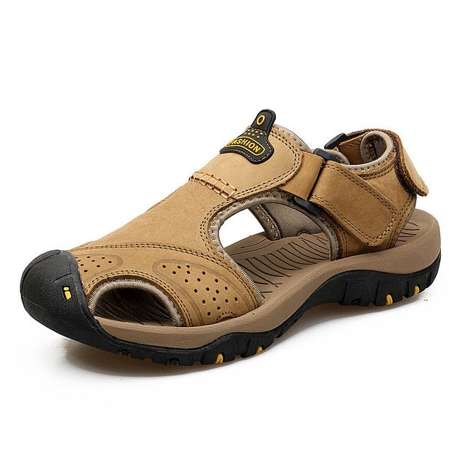 Heren Sandalen - Luxura - Echt Leren - Comfortabele Pasvorm