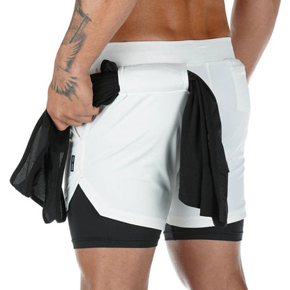 Sportshorts - FlexFit - Compressie Ondersteuning - Sneldrogend
