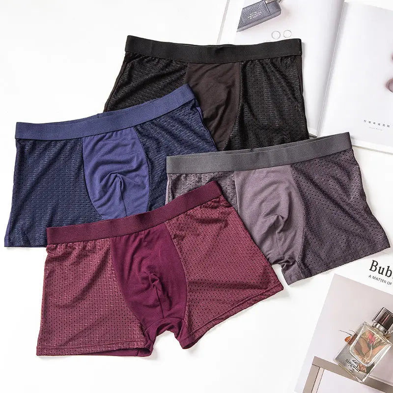 Heren Bamboo Boxers - PureFit - Ademend Stof - Zachte Comfort