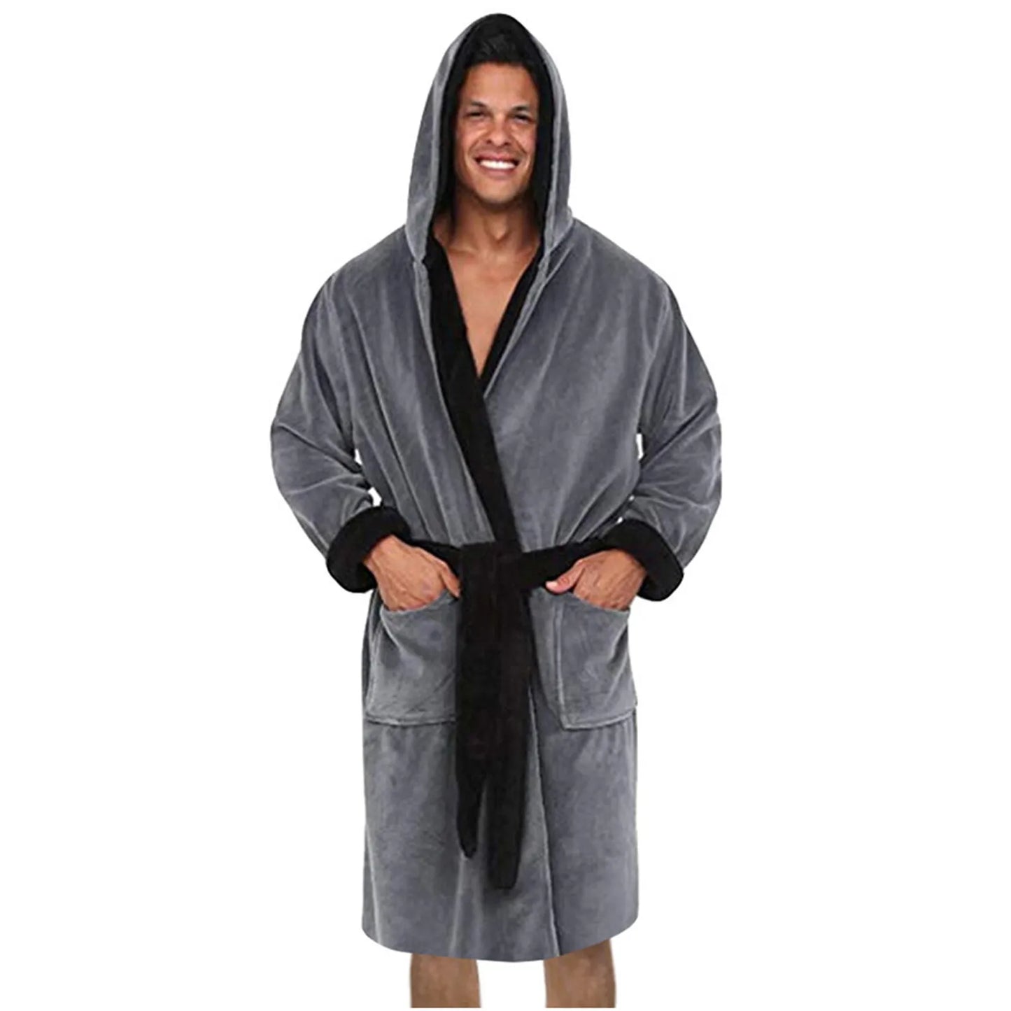 Thermische Badjas - CozyFit - Lange Warme Stijl - Zacht Comfort