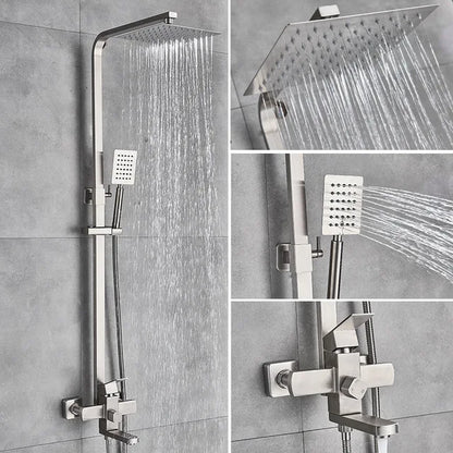 Badkamer Douche Set - AquaMax - Regenval Douche - Wandgemonteerd