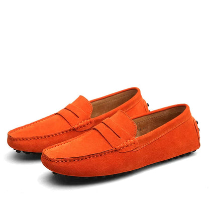 Casual Schoenen - ModeFlex - Handgemaakte Suède - Comfortabele Loafers